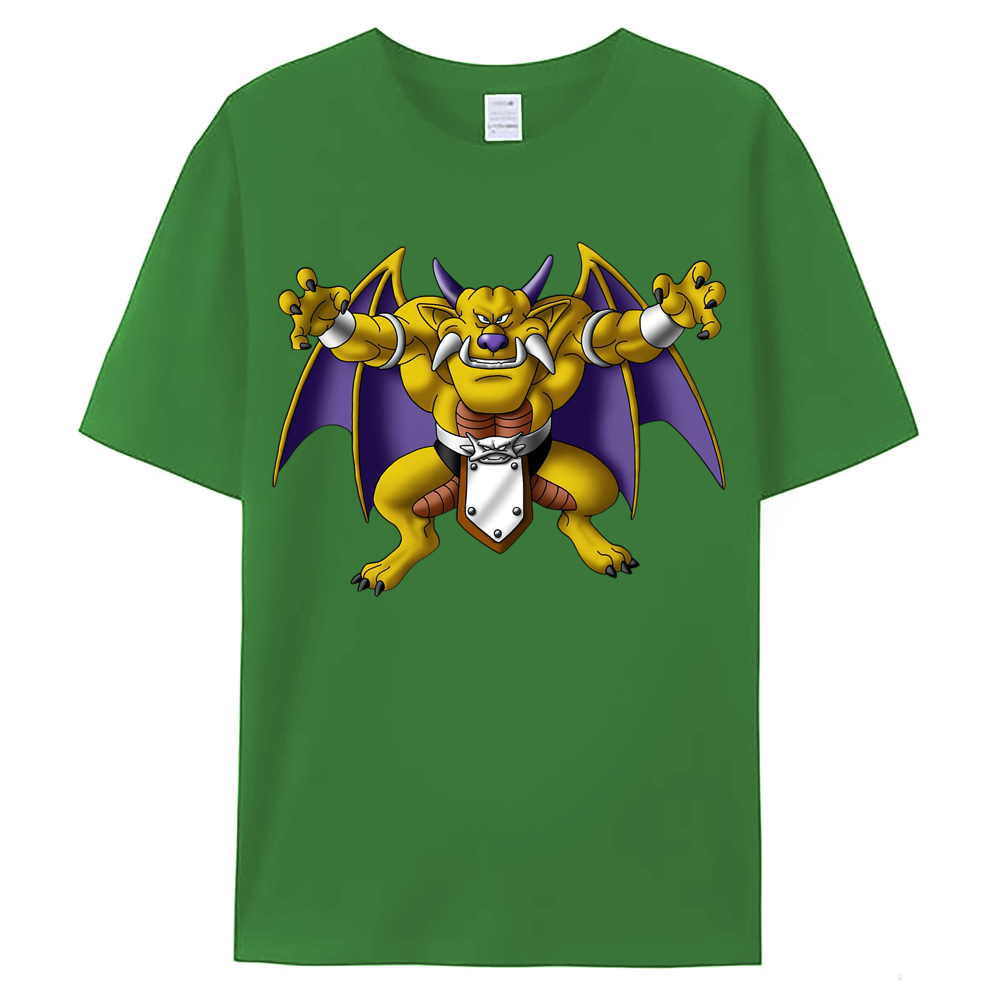 （画像用） ドラゴンクエスト Doragon Kuesuto Dragon Quest レディースカジュアルプリントTシャツ（綿100％）